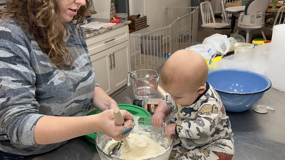 Making Sourdough Pancakes with Thomas